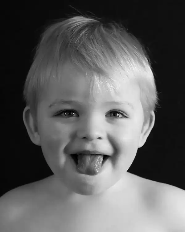 Portret foto van een jongetje